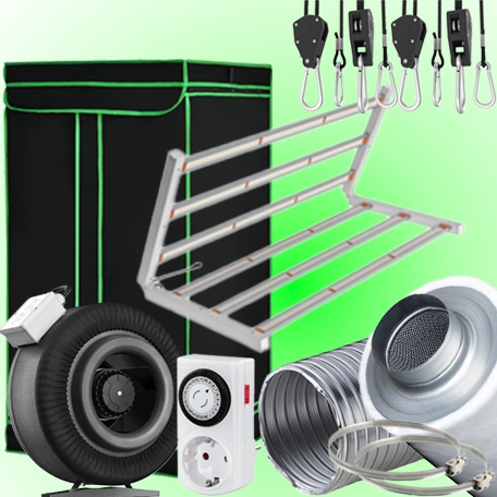 LED GROWBOX SET GP150 - 150x150x200cm - Pioneer 720W