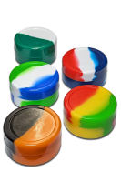 (Bild für) Silikon Container Rund - diverse Farben