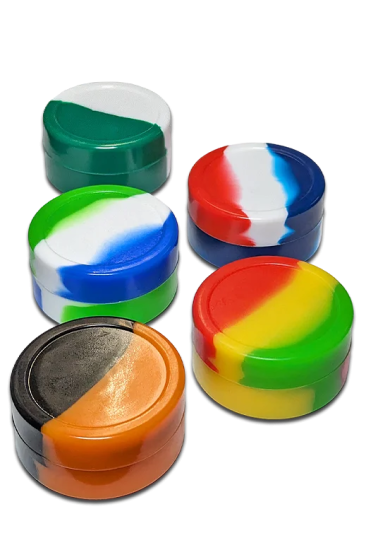 (Bild für) Silikon Container Rund - diverse Farben