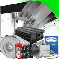 (Bild für) GROWBOX SET DR150 2x 400Watt 150x150x235cm-ANALOG