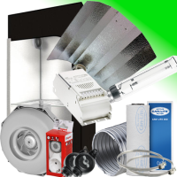 (Bild für) GROWBOX SET DS90 400Watt 90x90x178cm-ANALOG