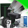 (Bild für) Growbox Komplettset | 600Watt NDL | 1m x 1m Growzelt