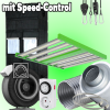 (Bild für) LED GROWBOX SET GP90+ - 90x90x210/240cm - ECO FORCE 300W 