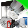 (Bild für) GROWBOX SET DS90 250Watt 90x90x178cm-ANALOG