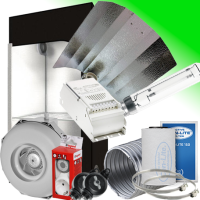 (Bild für) GROWBOX SET DS90 250Watt 90x90x178cm-ANALOG