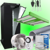 LED GROWBOX SET HL40 - 40x40x120cm - ECO FORCE 100W 