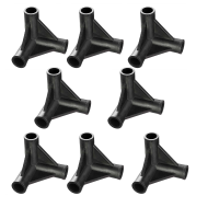 (Bild für) HomeLab 3-Weg Verbinder 8 Stück (16mm)