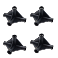 (Bild für) HomeLab 4-Weg Verbinder 4 Stück (16mm)