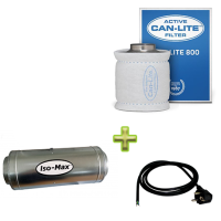 (Bild für) ISO-Max Premium Belüftungsset 200mm/870m³ - 3-Speed (dimmbar)