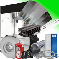 (Bild für) GROWBOX SET "GREEN POWER 120" 600Watt 120x120x200cm-DIGITAL