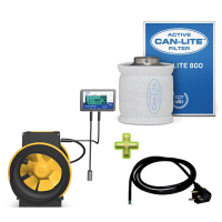 (Bild für) Can-Fan Max Fan Pro EC Belüftungsset 160mm/807m³ - °C & rlF%