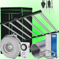 (Bild für) LED GROWBOX SET GP120 - 120x120x200cm - Pioneer 720W (ohne VSG!) 