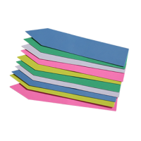 (Bild für) Stecketikett | 100 Stk. | grün / blau / weiß