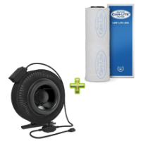 (Bild für) SafeLine Belüftungsset Inline-Fan 100mm/350m³