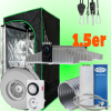 (Bild für) LED GROWBOX SET GP60k - 60x60x120 - Sanlight EVO3(60) 200W - 1.5