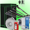 Led GROWBOX SET GP120 - 120x120x200cm - LUMATEK ZeusPro 600W