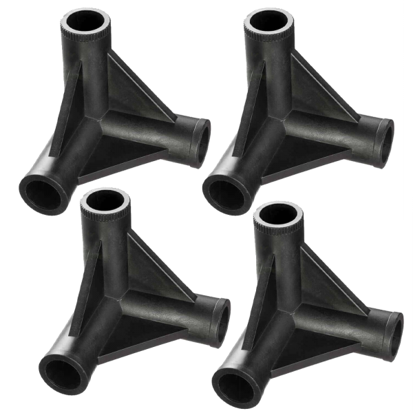 (Bild für) HomeLab 3-Weg Verbinder 4 Stück (22mm)