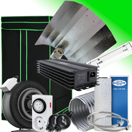 Growbox Komplettset | 600Watt NDL  | 1m x 1m Growzelt