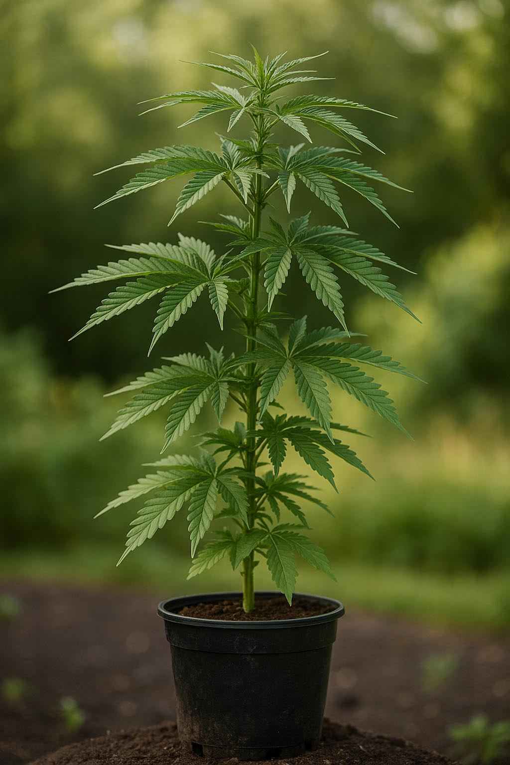 Kräftiges vegetatives Wachstum