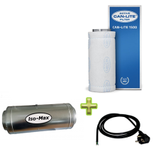 (Bild für) ISO-Max Premium Belüftungsset 160mm/430m³ - 3-Speed (dimmbar)