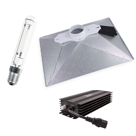 (Bild für) LAMPEN SET COOLTUBE "Matrix" - 1000Watt - DIGITAL